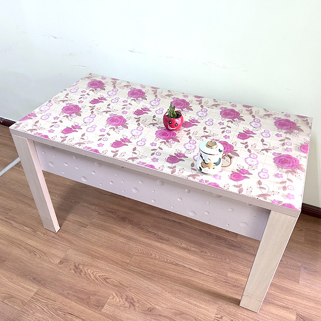 HM-010 1,2 mm Vinyl-Vollfarb-Eco-wasserdichte PVC-Tischdecken für die Heimdekoration