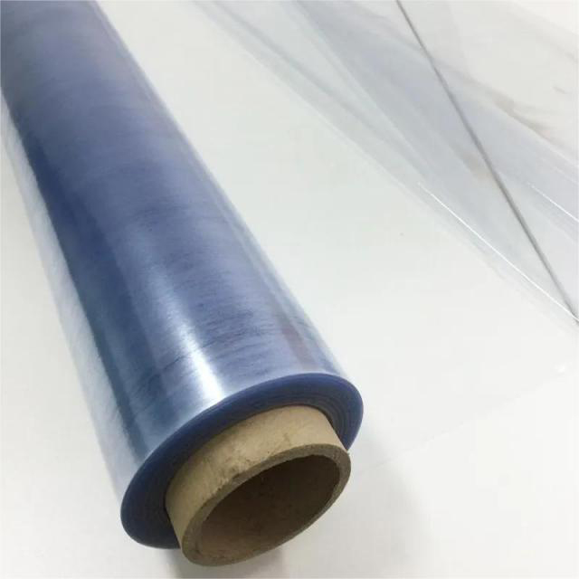 HM-001 0,12 mm Regenmantelmaterial, normale, transparente PVC-Folie