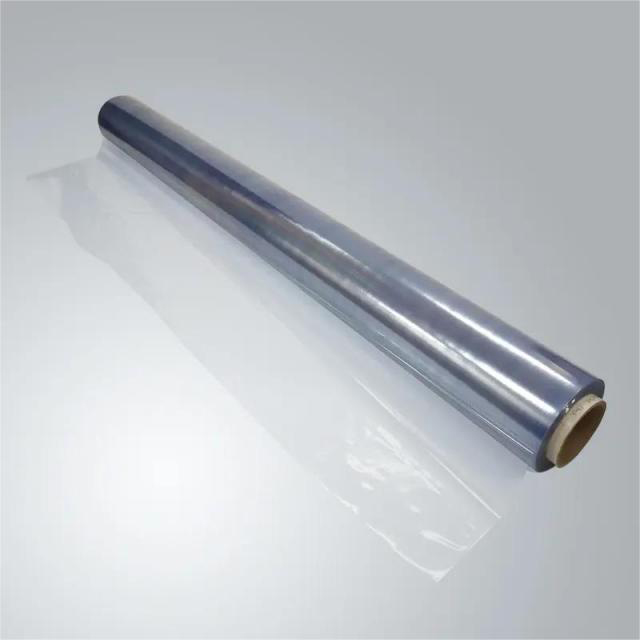 HM-001 0,12 mm Regenmantelmaterial, normale, transparente PVC-Folie